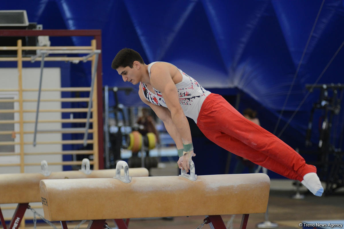 İdman və akrobatika gimnastikası üzrə Azərbaycan çempionatının ikinci günü başlayıb (FOTO)