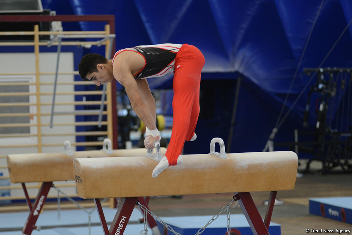 İdman və akrobatika gimnastikası üzrə Azərbaycan çempionatının ikinci günü başlayıb (FOTO)