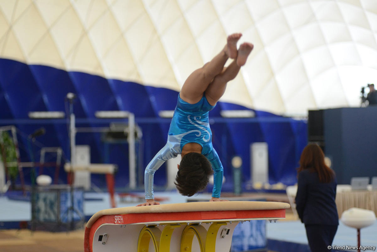 İdman və akrobatika gimnastikası üzrə Azərbaycan çempionatının ikinci günü başlayıb (FOTO)