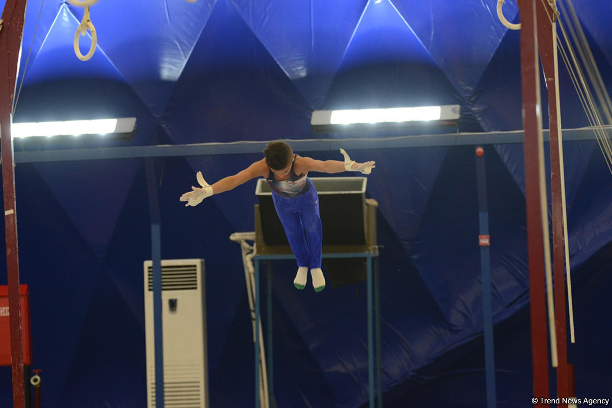 İdman və akrobatika gimnastikası üzrə Azərbaycan çempionatının ikinci günü başlayıb (FOTO)