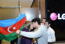 Dünya birincisi Mixail Malkin Bakıya qayıdıb (FOTO)