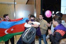 Dünya birincisi Mixail Malkin Bakıya qayıdıb (FOTO)