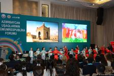 Bakıda Azərbaycan Uşaqlarının IV Ümumrespublika Forumu keçirilir (FOTO)