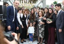 Leyla Əliyeva "Ekoloji problemlər və onların həlli yolları tələbələrin gözü ilə" sərgisinin açılışında iştirak edib (YENİLƏNİB) (FOTO)
