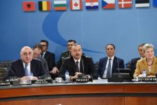 Azərbaycan Prezidenti NATO-nun Şimali Atlantika Şurasının iclasında iştirak edib (FOTO) (YENİLƏNİB)
