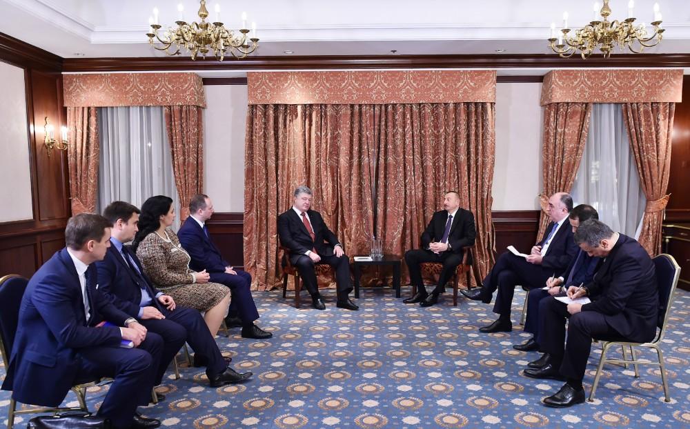 Prezident İlham Əliyev: Azərbaycan və Ukrayna arasında ticarət dövriyyəsinin artırılması üçün yaxşı potensial mövcuddur (FOTO)
