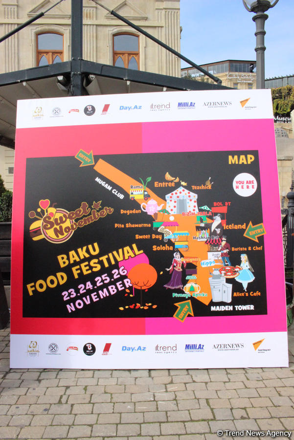 "Sweet November" Bakı yemək festivalı başlayıb (FOTO)