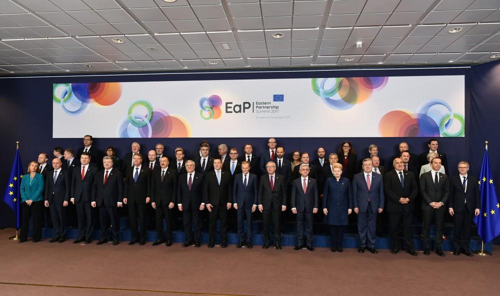 Prezident İlham Əliyev: Avropa İttifaqı ilə tərəfdaşlıq Azərbaycanın xarici siyasətinin əsas prioritetlərindən biridir (FOTO)