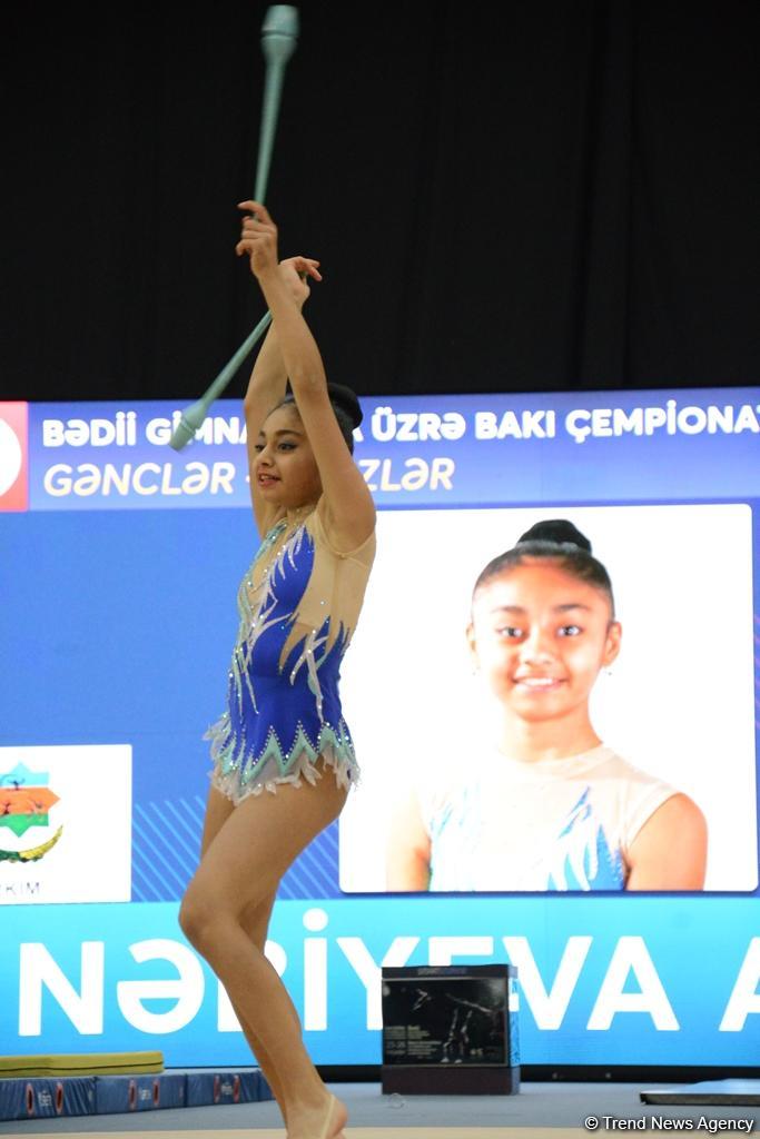 4 gimnastika növü üzrə Azərbaycan çempionatı və Bakı birinciliyinin sonuncu gününə start götürüb (FOTO)