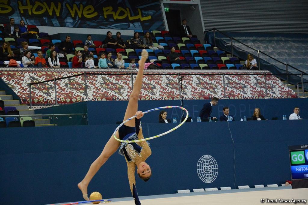 4 gimnastika növü üzrə Azərbaycan çempionatı və Bakı birinciliyinin sonuncu gününə start götürüb (FOTO)