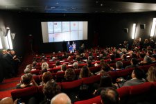 Leyla Əliyeva Moskvada "Pəncərədən düşən işıq" sənədli filminin təqdimatında iştirak edib (FOTO)
