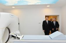 Prezident İlham Əliyev Sabirabad Rayon Mərkəzi Xəstəxanasının açılışında iştirak edib (FOTO)