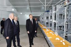 Prezident İlham Əliyev Sabirabadda Nizami kəndində quşçuluq fabrikinin fəaliyyəti ilə tanış olub (FOTO)
