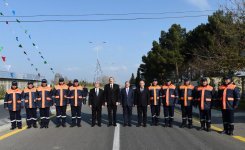 Prezident İlham Əliyev Tərtər-Seydimli-Qaradağlı-Sarov avtomobil yolunun açılışında iştirak edib (FOTO)