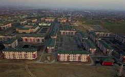 Prezident İlham Əliyev Tərtərdə 1170 məcburi köçkün ailəsi üçün salınan yeni yaşayış kompleksi ilə tanış olub (YENİLƏNİB) (FOTO)