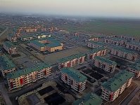 Prezident İlham Əliyev Tərtərdə 1170 məcburi köçkün ailəsi üçün salınan yeni yaşayış kompleksi ilə tanış olub (YENİLƏNİB) (FOTO)