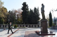 Prezident İlham Əliyev Tərtər rayonuna səfərə gəlib (FOTO)