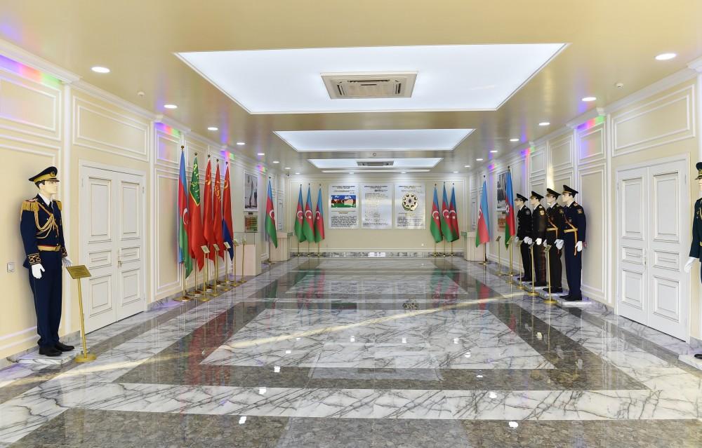 Prezident İlham Əliyev Ağcabədidə Bayraq Muzeyinin açılışında iştirak edib (FOTO)