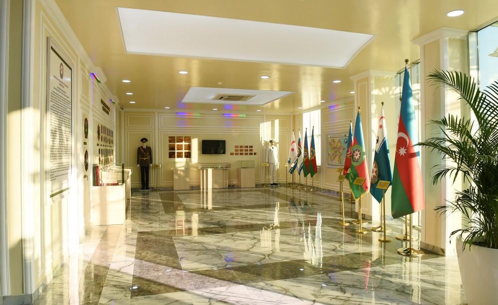 Prezident İlham Əliyev Ağcabədidə Bayraq Muzeyinin açılışında iştirak edib (FOTO)
