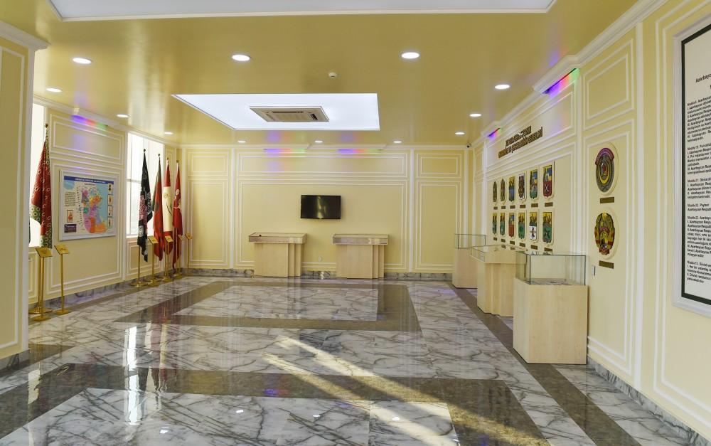 Prezident İlham Əliyev Ağcabədidə Bayraq Muzeyinin açılışında iştirak edib (FOTO)