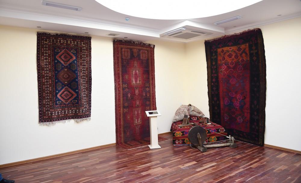 Azərbaycan Prezidenti Ağcabədidə Tarix-Diyarşünaslıq Muzeyinin açılışında iştirak edib (FOTO)