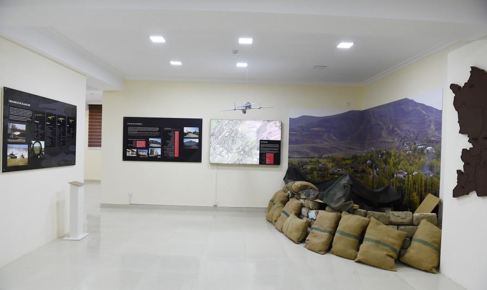 Azərbaycan Prezidenti Tərtər Tarix-Diyarşünaslıq Muzeyinin açılışında iştirak edib (FOTO)