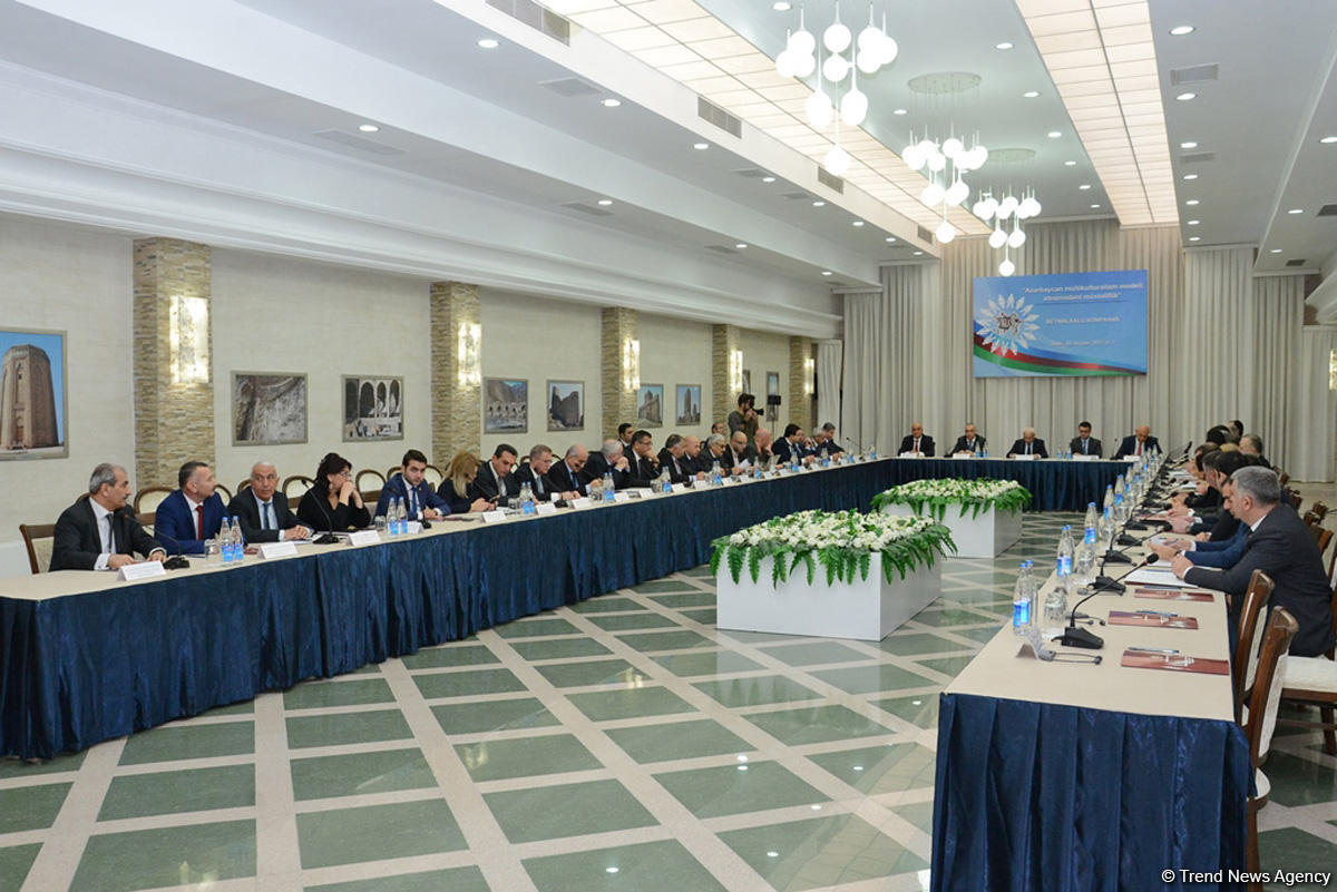 "Azərbaycan multikulturalizm modeli: etnomədəni müxtəliflik" mövzusunda beynəlxalq konfrans keçirilib (FOTO) (YENİLƏNİB)