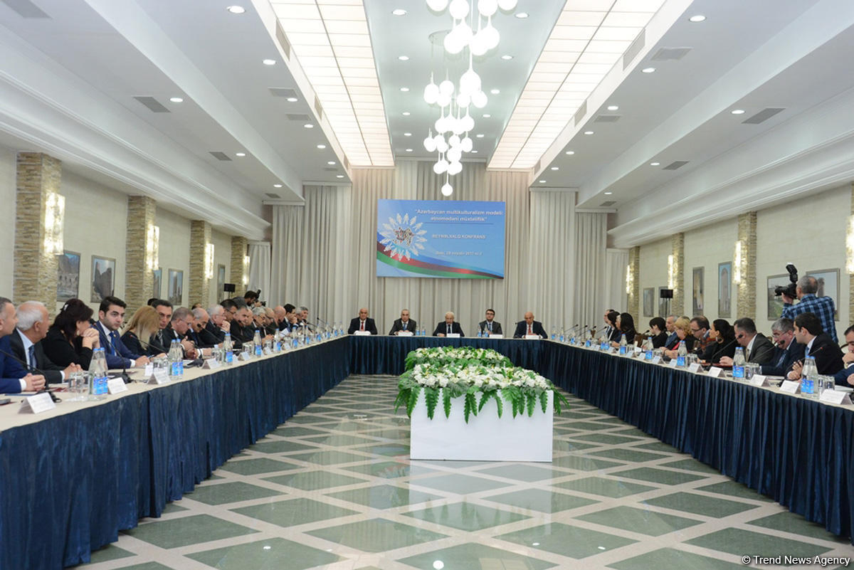"Azərbaycan multikulturalizm modeli: etnomədəni müxtəliflik" mövzusunda beynəlxalq konfrans keçirilib (FOTO) (YENİLƏNİB)