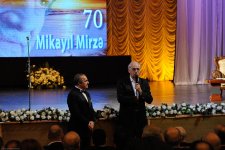 Mikayıl Mirzənin 70 illik yubileyinə həsr olunan tədbir keçirilib (FOTO)