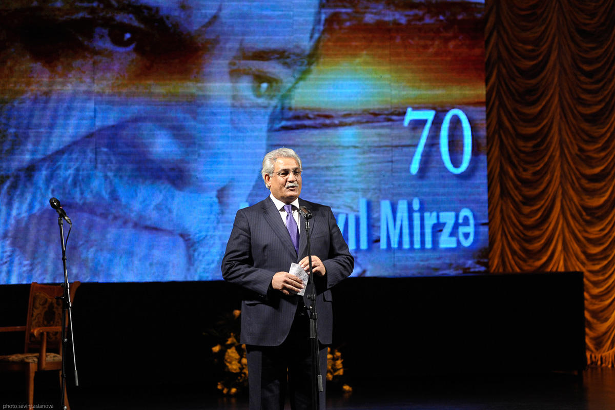 Mikayıl Mirzənin 70 illik yubileyinə həsr olunan tədbir keçirilib (FOTO)