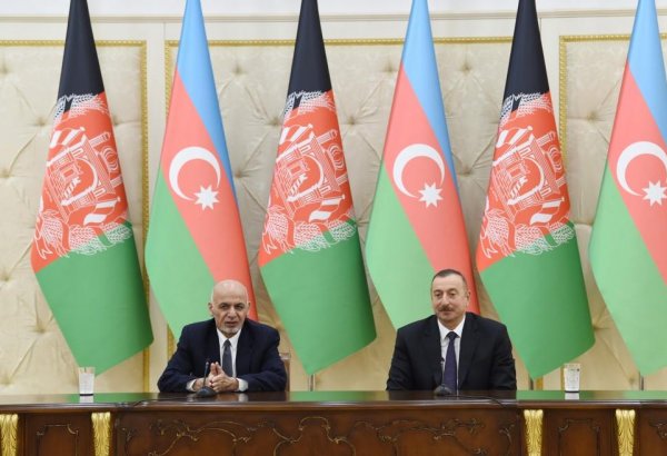 Əfqanıstan Prezidenti: Azərbaycan böyük məsuliyyət hissi olan qlobal iştirakçıdır