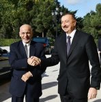 Azərbaycan və Əfqanıstan prezidentlərinin təkbətək görüşü olub (FOTO)