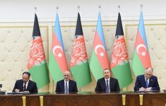 Azərbaycan-Əfqanıstan sənədləri imzalanıb (FOTO)