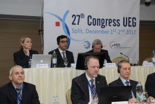AGF baş katibi Fərid Qayıbov Avropa Gimnastika İttifaqının prezidenti seçilib (FOTO) (YENİLƏNİB)