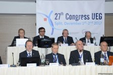 AGF baş katibi Fərid Qayıbov Avropa Gimnastika İttifaqının prezidenti seçilib (FOTO) (YENİLƏNİB)