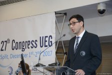 AGF baş katibi Fərid Qayıbov Avropa Gimnastika İttifaqının prezidenti seçilib (FOTO) (YENİLƏNİB)