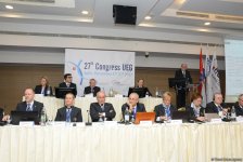 AGF baş katibi Fərid Qayıbov Avropa Gimnastika İttifaqının prezidenti seçilib (FOTO) (YENİLƏNİB)
