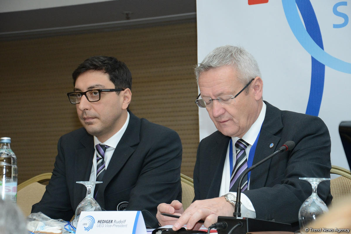 AGF baş katibi Fərid Qayıbov Avropa Gimnastika İttifaqının prezidenti seçilib (FOTO) (YENİLƏNİB)
