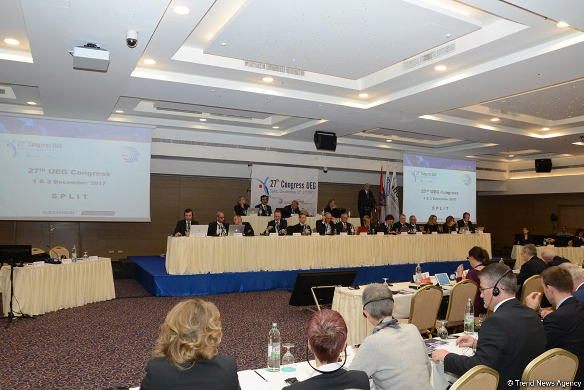 AGF baş katibi Fərid Qayıbov Avropa Gimnastika İttifaqının prezidenti seçilib (FOTO) (YENİLƏNİB)