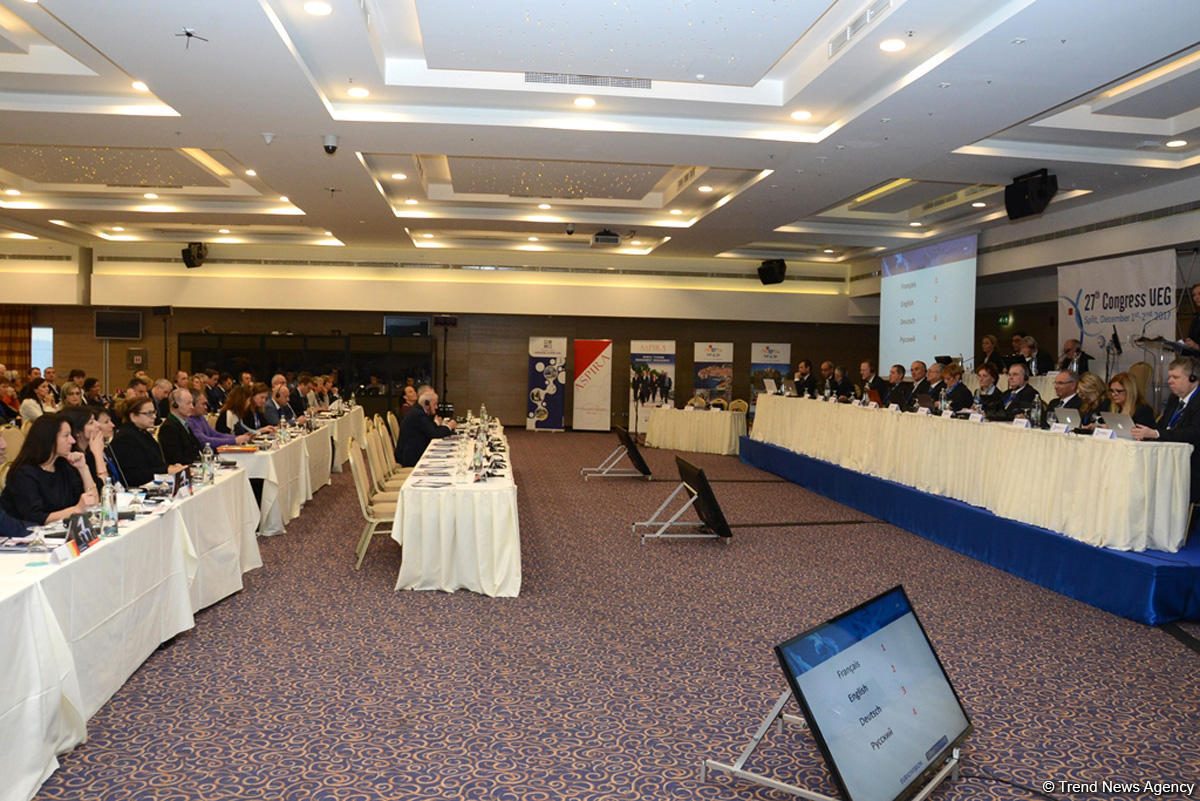 AGF baş katibi Fərid Qayıbov Avropa Gimnastika İttifaqının prezidenti seçilib (FOTO) (YENİLƏNİB)