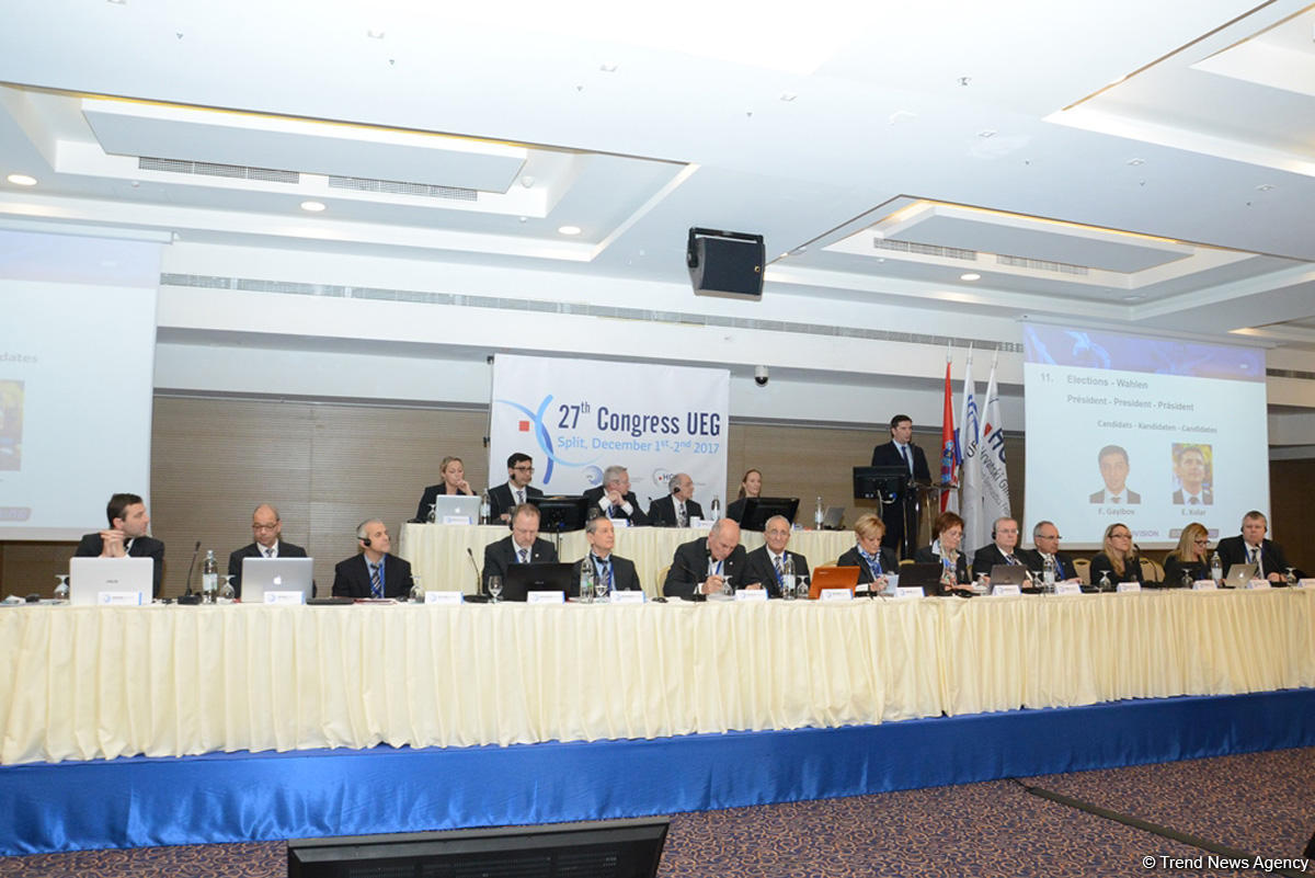 AGF baş katibi Fərid Qayıbov Avropa Gimnastika İttifaqının prezidenti seçilib (FOTO) (YENİLƏNİB)