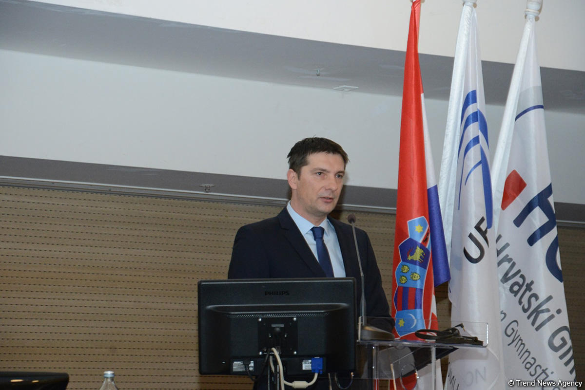 AGF baş katibi Fərid Qayıbov Avropa Gimnastika İttifaqının prezidenti seçilib (FOTO) (YENİLƏNİB)