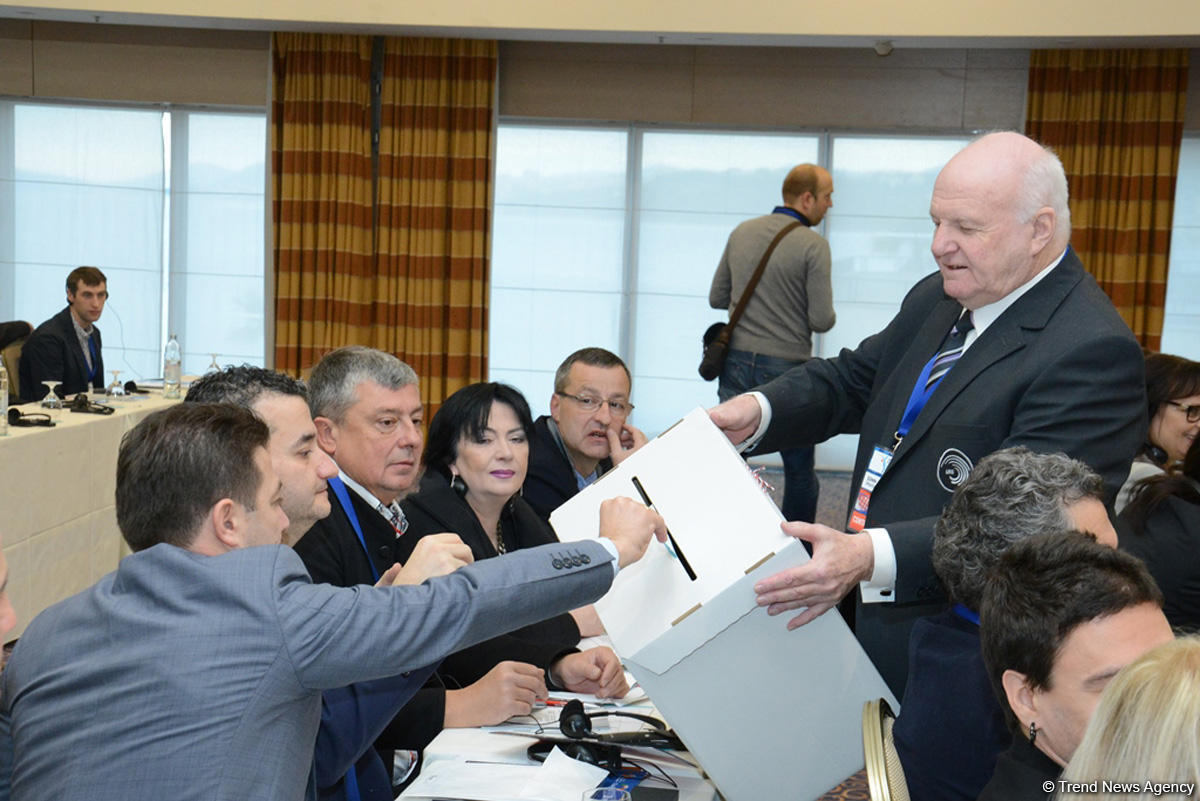 AGF baş katibi Fərid Qayıbov Avropa Gimnastika İttifaqının prezidenti seçilib (FOTO) (YENİLƏNİB)
