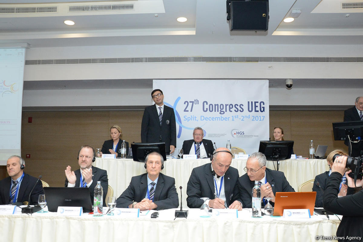 AGF baş katibi Fərid Qayıbov Avropa Gimnastika İttifaqının prezidenti seçilib (FOTO) (YENİLƏNİB)