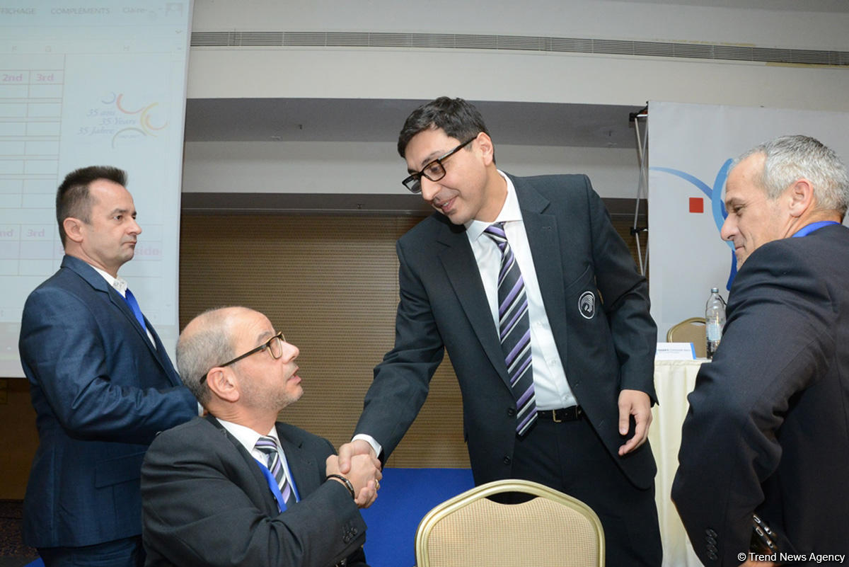 AGF baş katibi Fərid Qayıbov Avropa Gimnastika İttifaqının prezidenti seçilib (FOTO) (YENİLƏNİB)
