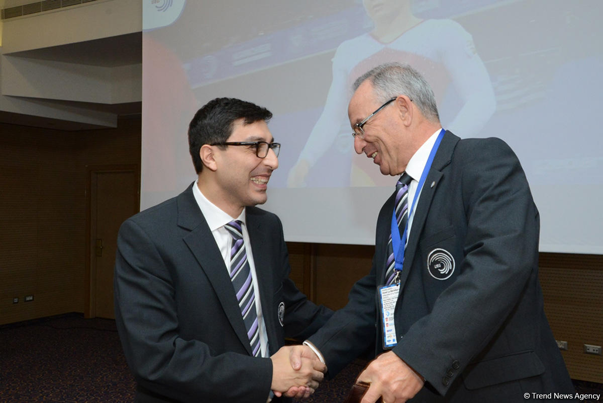 AGF baş katibi Fərid Qayıbov Avropa Gimnastika İttifaqının prezidenti seçilib (FOTO) (YENİLƏNİB)