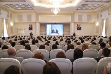 Anar Ələkbərov: Heydər Əliyev irsinin tədqiqi bölgələrdəki Heydər Əliyev Mərkəzlərinin əsas fəaliyyət istiqamətləri olmalıdır (FOTO)