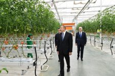 Prezident İlham Əliyev Zirə qəsəbəsində “BAKU AGROPARK”da görülən işlərlə tanış olub (FOTO) (YENİLƏNİB-2)