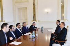 Azərbaycan Prezidenti İranın rabitə və informasiya texnologiyaları nazirini qəbul edib (FOTO) (YENİLƏNİB)