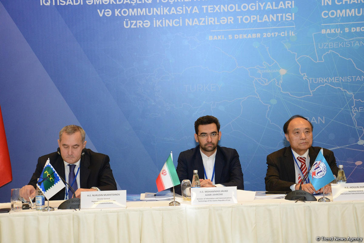 Bakıda İƏT-ə üzv ölkələrin informasiya və kommunikasiya texnologiyaları nazirlərinin toplantısı keçirilib (FOTO)
